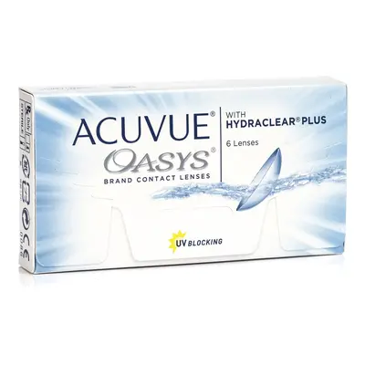 Acuvue Oasys (6 čoček) with Hydraclear Plus, -5.75, zakřivení 8.4