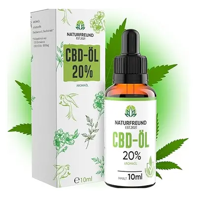 NATURFREUND - prémiový CBD olej 20%, 10ml