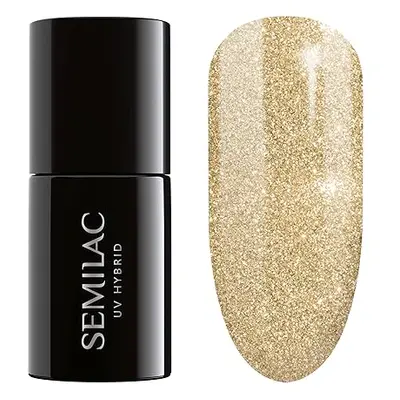 Semilac UV Nagellack 037 Gold Disco 7ml