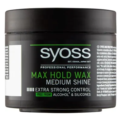 SYOSS Max Hold vosk na vlasy 150ml