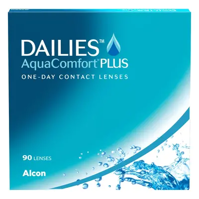 Alcon Dailies AquaComfort Plus, dioptrie (+4,50) - balení 90 čoček Alcon-neúplné balení