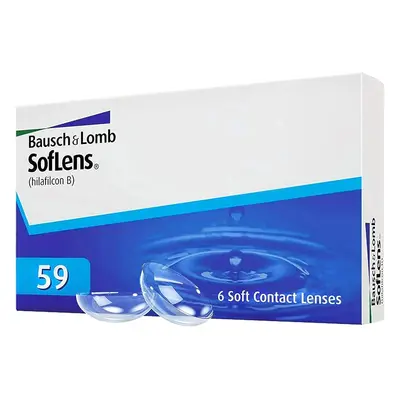 BAUSCH + LOMB SofLens 59 (6 čoček)-2,25