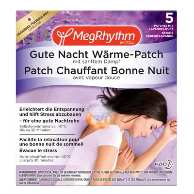 MegRhythm Patch Chauffant Bonne Nuit