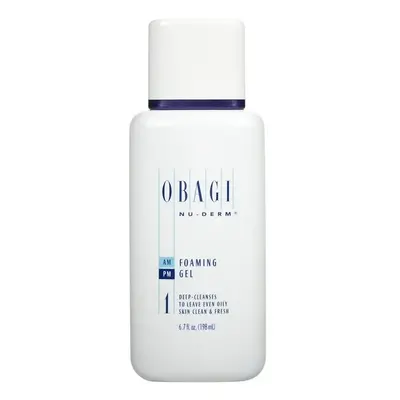 Obagi Nu-Derm Foaming Gel zanechává pleť svěží a revitalizovanou 198ml