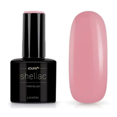 Jolifin LAVENI Shellac Pink Blush UV lak na nehty 10ml