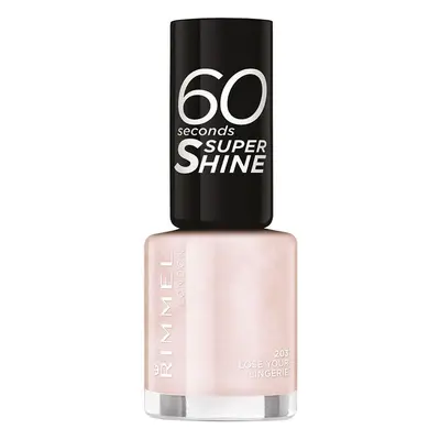 Rimmel Rimmel, 60 Seconds Super Shine, odstín 203 Lose your lingerie, 8 ml