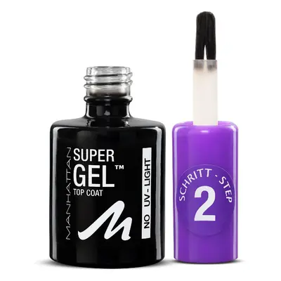 Manhattan Vrchní nátěr super gel, bez UV záření 12ml