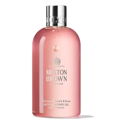 MOLTON BROWN Koupelový a sprchový gel Rhubarb & Rose 300ml