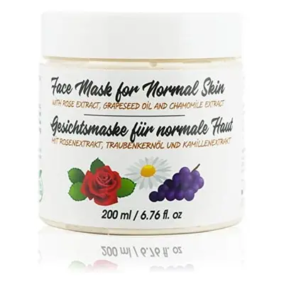 Face mask Přírodní hydratační jílovitá maska na obličej, 200 ml