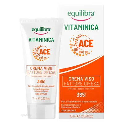 Equilibra Vitaminica ACE Ochranný krém na obličej 75ml