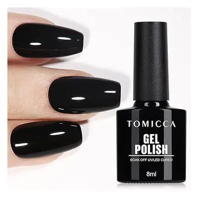 Tomicca gel polish 8ml GB13 - černý