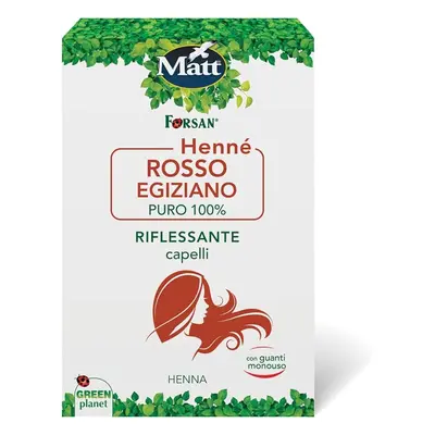 MATT Matná, egyptská červená henna, melír na vlasy 50g