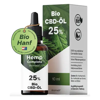 Hemp Complete Organický CBD olej 25%, 10ml