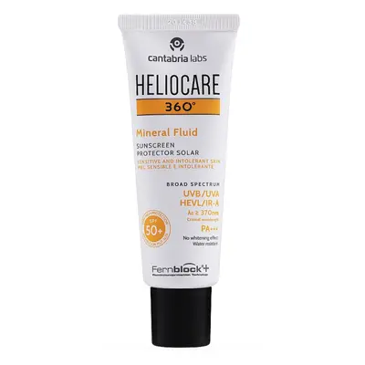 Cantabria Labs Heliocare 360° Mineral Fluid SPF 50+, 50ml