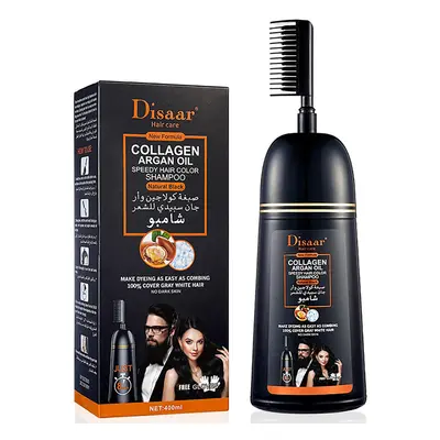 Disaar - Beauty Speedy šampon na barvené vlasy, Black 400ml