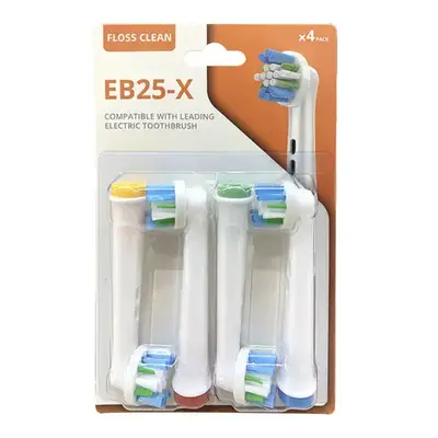 EB25-X Náhradní hlavice pro Oral-B Braun Floss Action 4ks