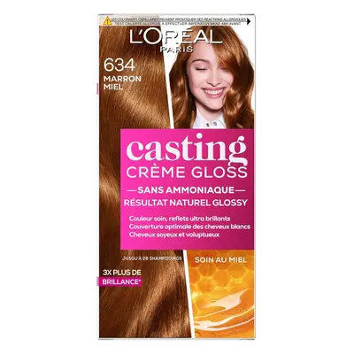 L'Oréal L'Oreal Casting CREME GLOSS Nº 634 Středně hnědá