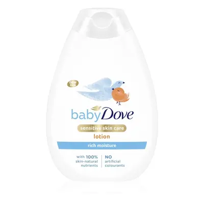 Dove Baby Rich Moisture zklidňující tělové mléko 400 ml