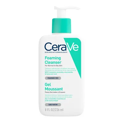 CeraVe CeraVe, čisticí pěnící gel, 236 ml