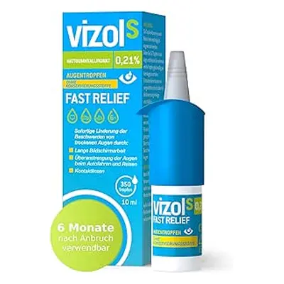 Vizol S 0,21% Fast Relief oční kapky 10ml