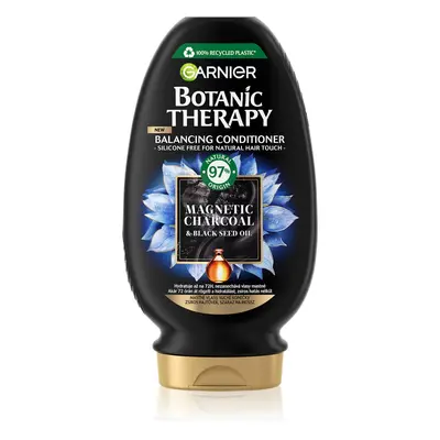 Garnier Botanic Therapy Magnetic Charcoal čistící balzám na vlasy, 200 ml