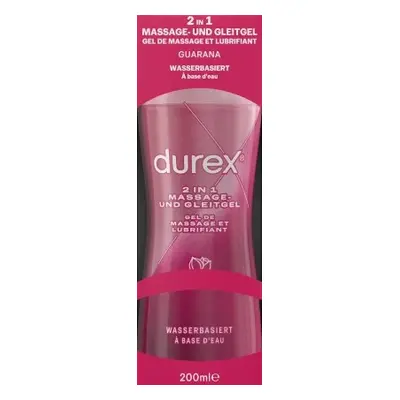 Durex 2 v 1 Massage & Lubricant Guarana 200ml