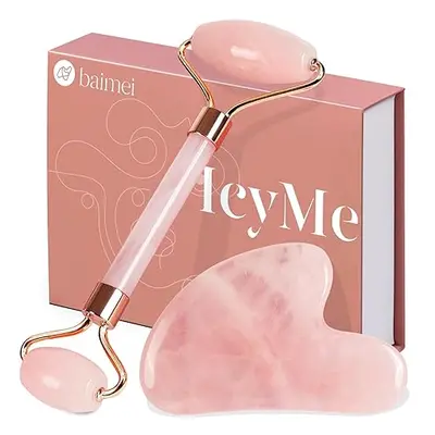 BAIMEI IcyMe Jade Roller & Gua Sha