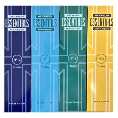 MILTON-LLOYD Essentials EDP, 4 x 50 ml