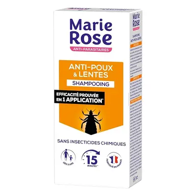 MARIE ROSE - Šampon proti vším a hnidám - Bez chemických insekticidů 125ml