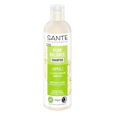 SANTE Naturkosmetik Pure Balance bio jablečný šampon 250 ml