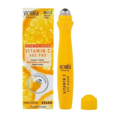 Victoria beauty VITAMIN C Age Pro Roll-on pro rozjasnění očního okolí 15 ml