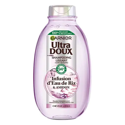 Garnier Ultra Doux - Vyhlazující šampon pro hebkost a lesk 250 ml