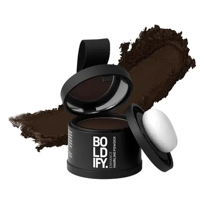 Boldify Boldify, Ansatzpuder, pudr pro doplnění vlasových kořínků, odstín DARK BROWN, 4g