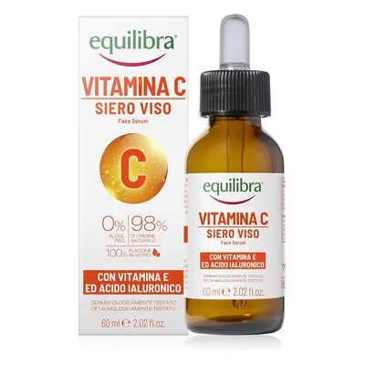 Equilibra Face, Pleťové sérum s vitaminem C a vitaminem E 60 ml