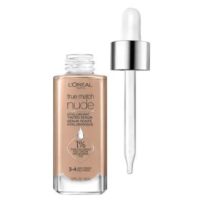 L'Oréal Paris Accord Parfait Nude Plumping Foundation 3-4, 30 ml