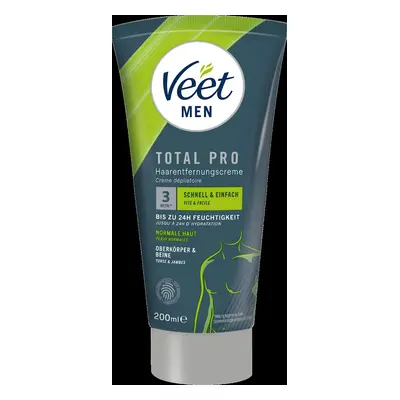 Veet MEN Depilační krém, 200 ml + škrabka