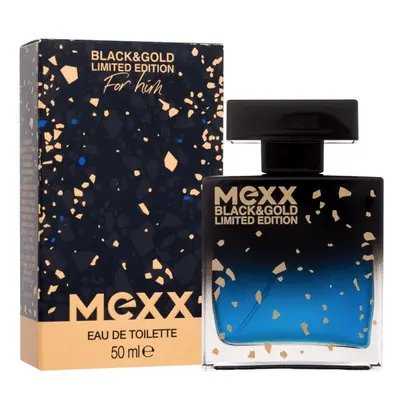 Mexx Black & Gold Limited Edition EDT, 50 ml