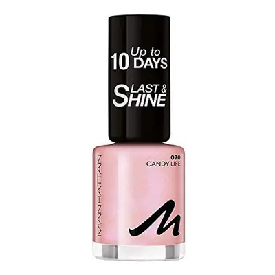 Lak na nehty 070 Candy life Last & Shine, 8 ml Manhattan