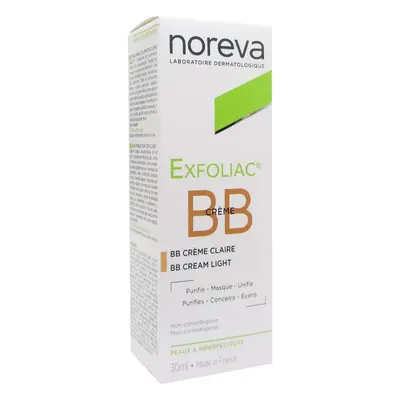 NOREVA Exfoliac BB light Tónovaná péče proti skvrnám 30 ml