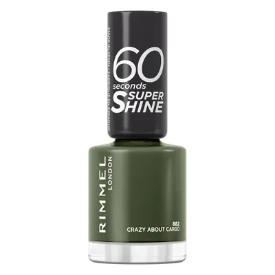 Rimmel 60 Seconds Nail Polish 882 Crazy About Cargo 8ml