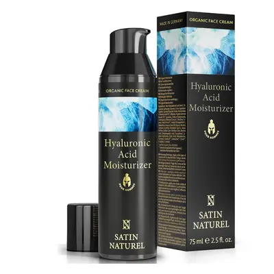 Satin naturel Hydratační krém na obličej s kyselinou hyaluronovou pro muže 75 ml