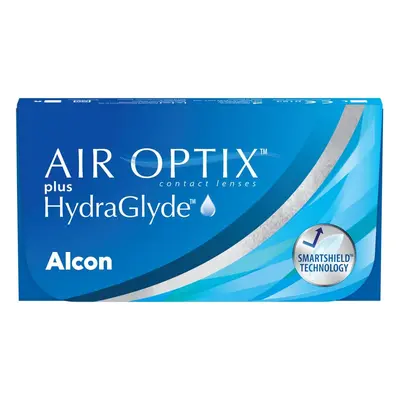 Air Optix Plus HydraGlyde Alcon (6 čoček) PWR -2,50