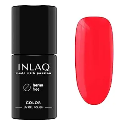 INLAQ INLAQ- Gelový lak 6 ml - Neon Rouge