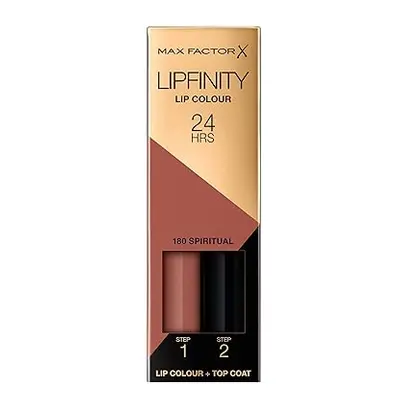 Max Factor Lipfinity barva na rty a hydratační vrchní lak, Spiritual 180