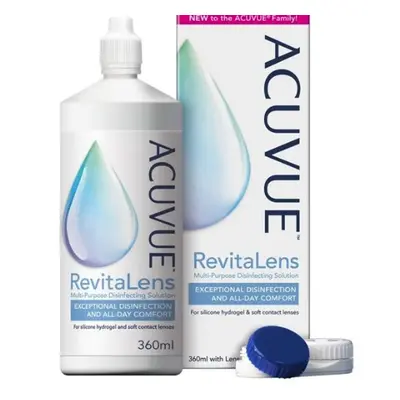 Roztok na kontaktní čočky acuvue revitalens desinfection 360 ml-bez krabice a pouzdra