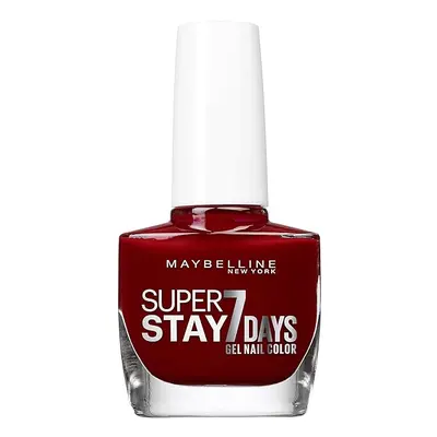 Maybelline lak na nehty - Super Stay 7 Days - Cherry sin 501, 10ml