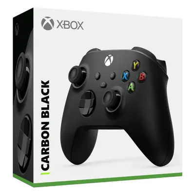 XBOX Bezdrátový ovladač (Carbon Black) - Zánovní