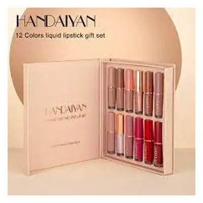 HANDAIYAN COLOR BOOK LIPSTICKS SET-12 PCS