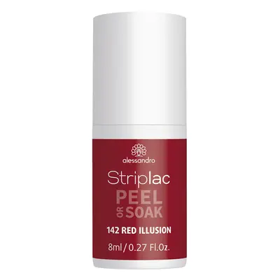 Alessandro Striplac Peel or Soak 142 Red Illusion