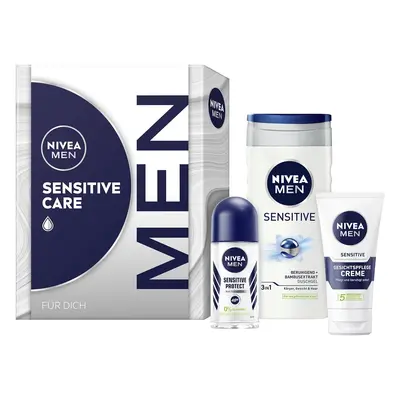 Dárková sada NIVEA MEN Sensitive Care 3 produkty